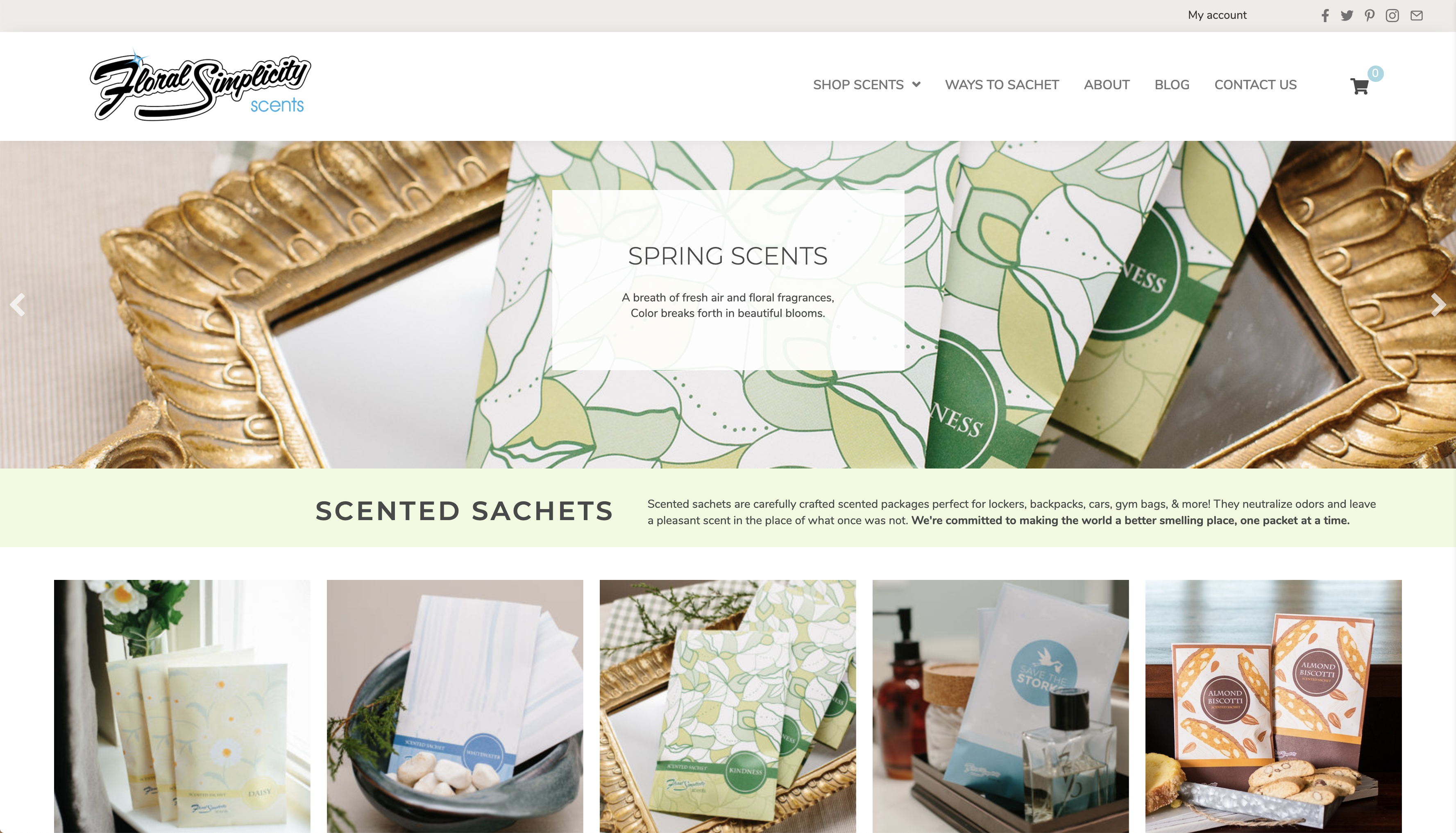 Mad Men Markeing - Pittsburgh Website Design And Digital Marketing Agency - Image Floral Simplicity